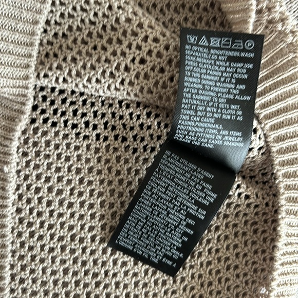 NWT Uniqlo Open Knit Sweater, Size S - Picture 6 of 6